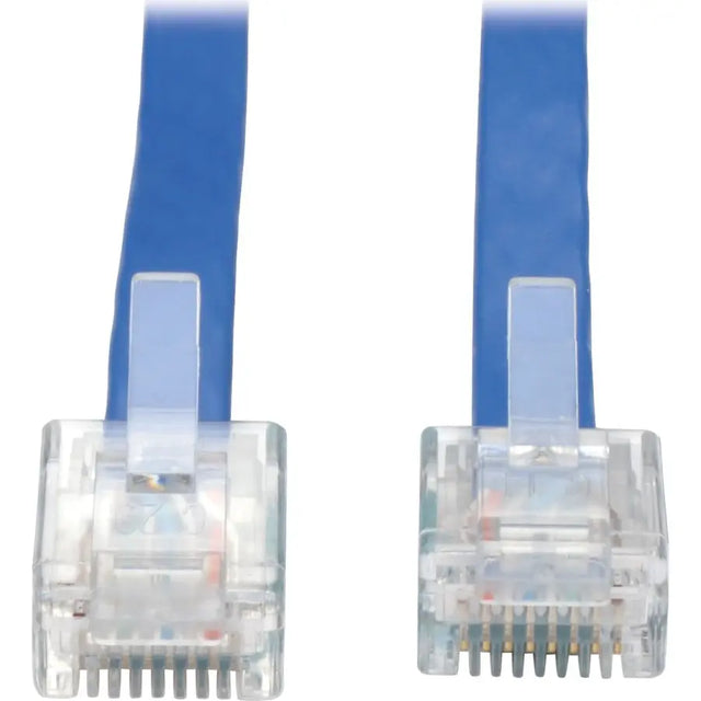 EATON Tripp Lite Cisco Console Replacement Rollover Cable RJ45 32AWG M/M 10' 10ft - RJ-45 for Network Device, Switch, Router, Server, Notebook - 10 ft - 1 x RJ-45 Male Network - 1 x RJ-45 Male Network - Blu...  - N205-010-BL-FCR