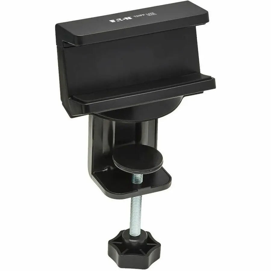 EATON Tripp Lite Clamp-On Power Strip Holder - Clamp Mount for Power Strip/Surge Protector - Black - CLAMPUSBLK