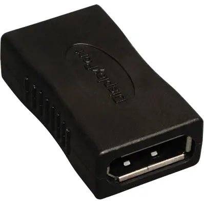 EATON Tripp Lite Compact Displayport Gender Changer / Coupler Display port F/F - 1 x DisplayPort Digital Audio/Video Female - 1 x DisplayPort Digital Audio/Video Female - Black - P168-000