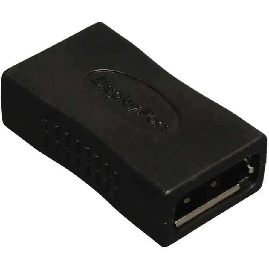 EATON Tripp Lite Compact Displayport Gender Changer / Coupler Display port F/F - 1 x DisplayPort Digital Audio/Video Female - 1 x DisplayPort Digital Audio/Video Female - Black - P168-000