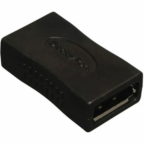 EATON Tripp Lite Compact Displayport Gender Changer / Coupler Display port F/F - 1 x DisplayPort Digital Audio/Video Female - 1 x DisplayPort Digital Audio/Video Female - Black - P168-000