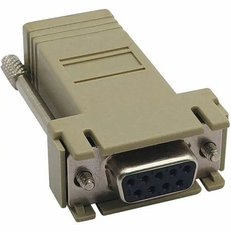 EATON Tripp Lite DB9F - RJ45 Modular Serial Adapter Ethernet to Console Server - 1 x 9-pin DB-9 Serial Female - 1 x RJ-45 Network Female - Beige - B090-A9F