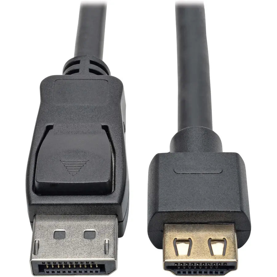 EATON Tripp Lite DisplayPort 1.4 to HDMI Active Adapter Cable (M/M), 4K 60 Hz, 4:4:4, HDR, HDCP 2.2, 6 ft. (1.8 m) - 6 ft DisplayPort/HDMI A/V Cable for Monitor, Audio/Video Device, TV, Projector, Computer, - P582-006-HD-V4A