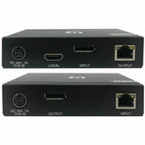 EATON Tripp Lite DisplayPort Over Cat6 Extender Kit KVM Support USB 4K PoC TAA - 2 Computer(s) - 1 Local User(s) - 2 Remote User(s) - 230 ft Range - 4K - 3840 x 2160 Maximum Video Resolution - 2 x Network (...  - B127A-1A1-BDBD
