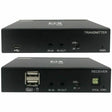 EATON Tripp Lite DisplayPort Over Cat6 Extender Kit KVM Support USB 4K PoC TAA - 2 Computer(s) - 1 Local User(s) - 2 Remote User(s) - 230 ft Range - 4K - 3840 x 2160 Maximum Video Resolution - 2 x Network (...  - B127A-1A1-BDBD