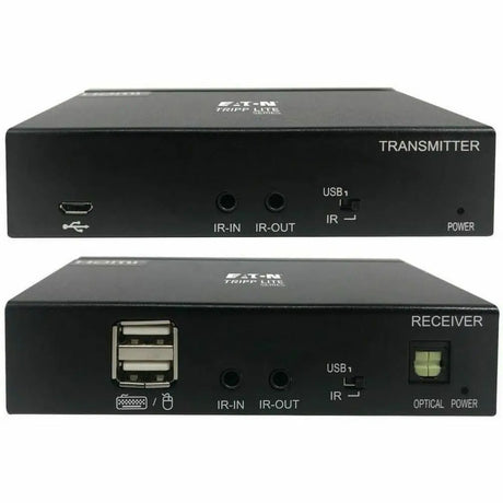 EATON Tripp Lite DisplayPort Over Cat6 Extender Kit KVM Support USB 4K PoC TAA - 2 Computer(s) - 1 Local User(s) - 2 Remote User(s) - 230 ft Range - 4K - 3840 x 2160 Maximum Video Resolution - 2 x Network (...  - B127A-1A1-BDBD