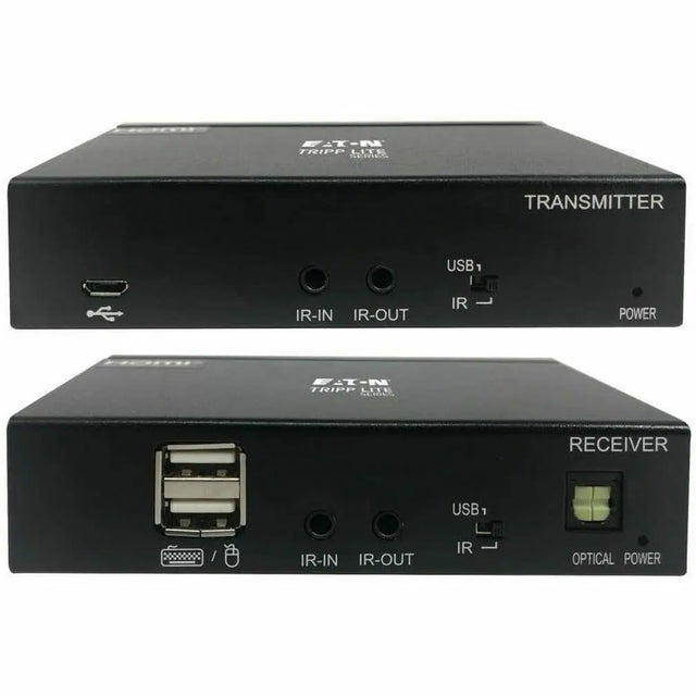 EATON Tripp Lite DisplayPort Over Cat6 Extender Kit KVM Support USB 4K PoC TAA - 2 Computer(s) - 1 Local User(s) - 2 Remote User(s) - 230 ft Range - 4K - 3840 x 2160 Maximum Video Resolution - 2 x Network (...  - B127A-1A1-BDBD
