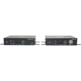 EATON Tripp Lite DisplayPort Over Fiber Extender Kit 4K @ 30Hz IR USB Duplex Multimode MMF 985ft TAA - 1 Computer(s) - 1 Local User(s) - 1 Remote User(s) - 1000 ft Range - 4K - 3840 x 2160 Maximum Video Res...  - B127F-1A1-MM-DD