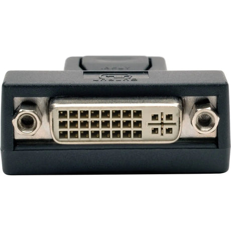 EATON Tripp Lite DisplayPort to DVI Adapter Converter Compact DP to DVI M/F DPort 1.2 - 1 x DisplayPort Male Digital Audio/Video - 1 x DVI-I Female Video - 1920 x 1200 Supported - Black - P134-000-DVI-V2