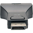 EATON Tripp Lite DisplayPort to DVI Adapter Converter Compact DP to DVI M/F DPort 1.2 - 1 x DisplayPort Male Digital Audio/Video - 1 x DVI-I Female Video - 1920 x 1200 Supported - Black - P134-000-DVI-V2