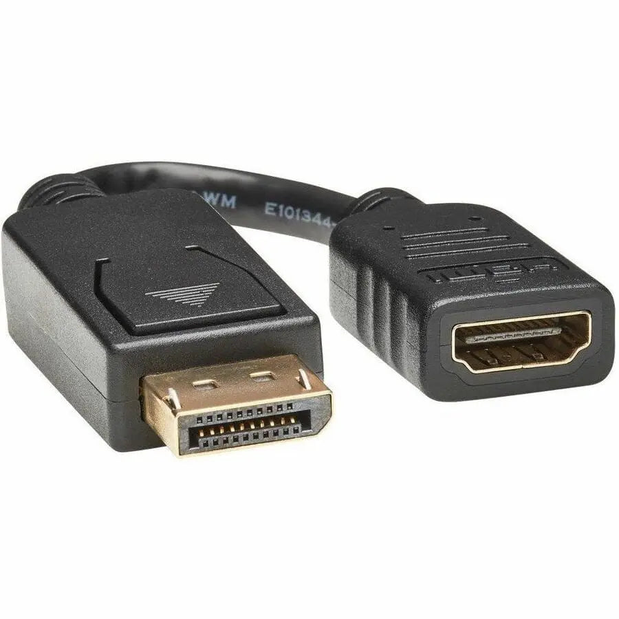 EATON Tripp Lite DisplayPort to HDMI Adapter Converter 1080p M/F DP to HDMI 6in - DP 2 HD 1920x1200/1080P (M/F) 6-in. - P136-000