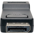 Tripp Lite DisplayPort to HDMI Adapter DP to HDMI Compact 4K x 2K M/F DPort 1.2 - 1 x DisplayPort Male Digital Audio/Video - 1 x HDMI Female Digital Audio/Video - 1920 x 1080 Supported - Black - P136-000-UHD-V2 EATON