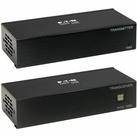 EATON Tripp Lite DisplayPort to HDMI Over Cat6 Extender Kit 4K60Hz HDR 4:4:4 PoC - 2 Input Device - 4 Output Device - 230 ft Range - 3 x Network (RJ-45) - 2 x HDMI Out - DisplayPort - 4K UHD - 3840 x 2160 -...  - B127A-111-BDTH