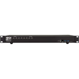 EATON Tripp Lite DisplayPort / USB KVM Switch 8-Port Audio/Video 4K 60Hz 1URM - 8 Computer(s) - 4096 x 2160 - 50 Hz, 60 Hz - 10 x USB - Rack-mountable, Desktop - 8 x DisplayPort - 1U - B024-DPU08