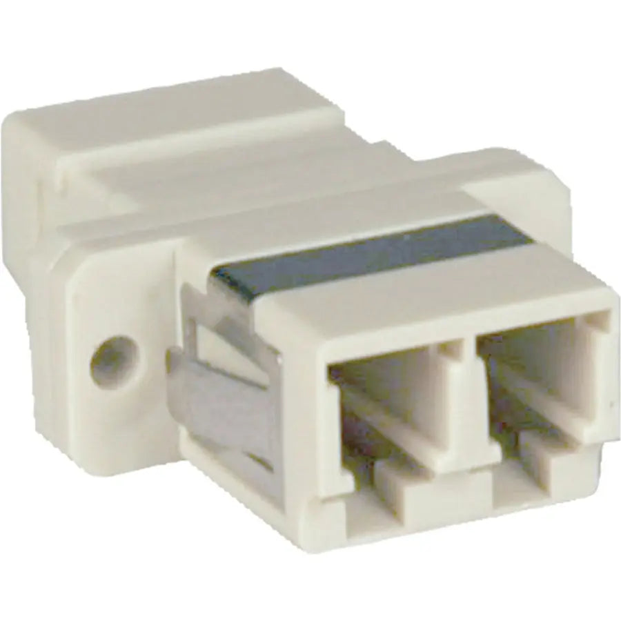 EATON Tripp Lite Duplex Fiber Optic MMF / SMF Multimode Singlemode Coupler LC/LC - Plastic - N455-000