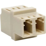 EATON Tripp Lite Duplex / Simplex Multimode Fiber Coupler Adapter Dual LC/LC - 2 x LC Network Female - 2 x LC Network Female - N455-000-PM