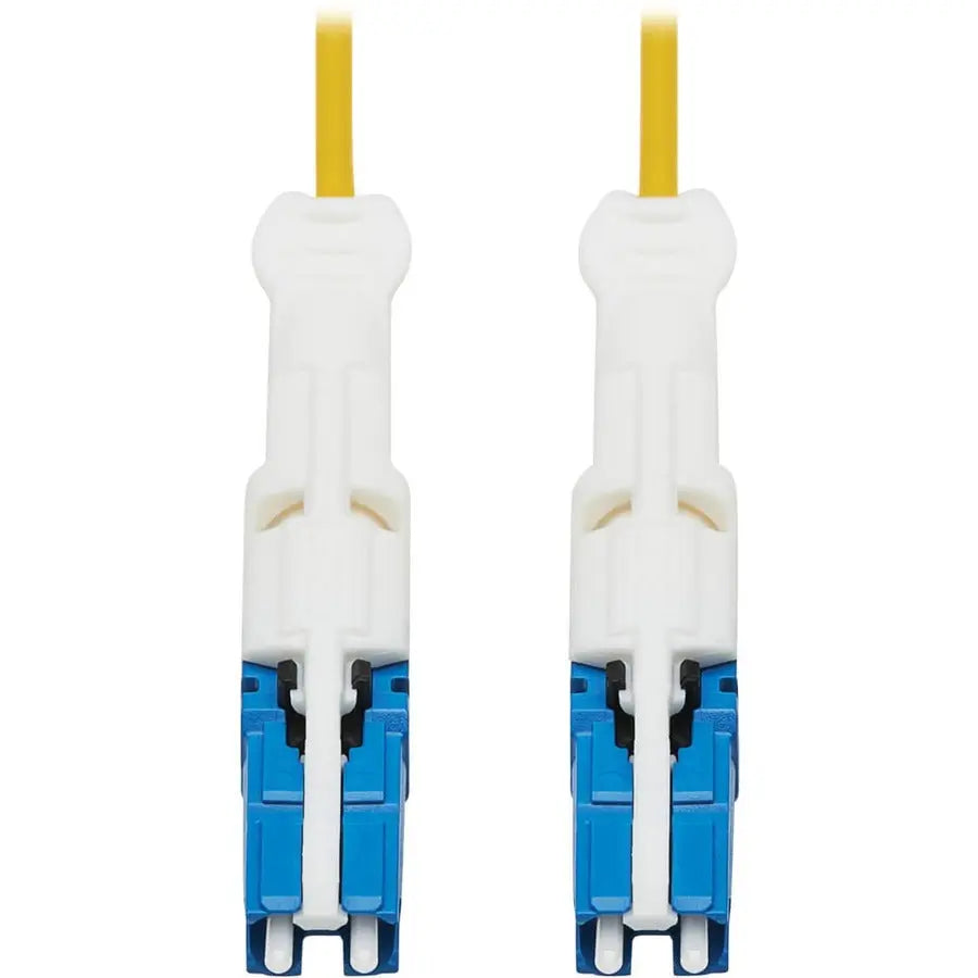EATON Tripp Lite Duplex Singemode 400Gb Fiber Optic Cable 9/125 OS2 LSZH Yellow 1M - 3.28 ft Fiber Optic Network Cable for Network Device, Transceiver, Patch Panel, Network Switch - First End: 2 x CS Male N...  - N381C-01M