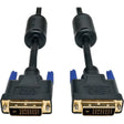 EATON Tripp Lite DVI Dual Link Digital TMDS Monitor Cable DVI-D M/M 30' 30ft - 30 ft DVI Video Cable for Video Device, TV, Projector, Monitor - First End: 1 x DVI-D (Dual-Link) Digital Video - Male - Second...  - P560-030