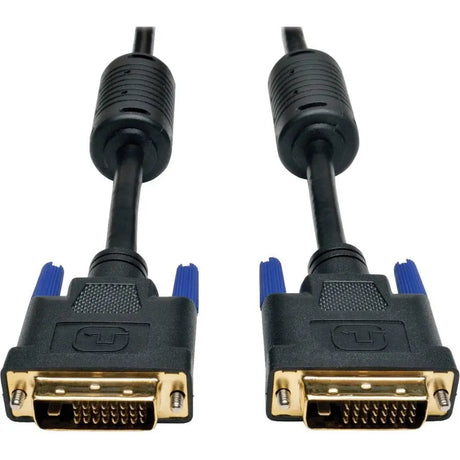 EATON Tripp Lite DVI Dual Link Digital TMDS Monitor Cable DVI-D M/M 30' 30ft - 30 ft DVI Video Cable for Video Device, TV, Projector, Monitor - First End: 1 x DVI-D (Dual-Link) Digital Video - Male - Second...  - P560-030