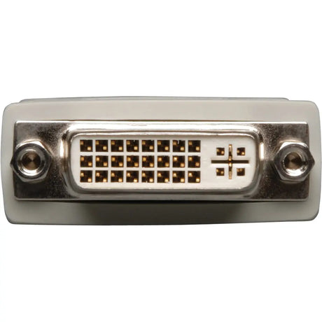 EATON Tripp Lite DVI-I to DVI-D Dual Link Video Cable Adapter (F/M) - 1 x DVI-D Digital Video Male - 1 x DVI-I Video Female - Gold Contact - Beige - P118-000