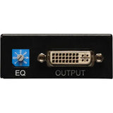 EATON Tripp Lite DVI Over Cat5/Cat6 Active Video Extender Remote Video Receiver 1920 x 1080 200' - 1920x1080 at 60Hz - B140-1A0