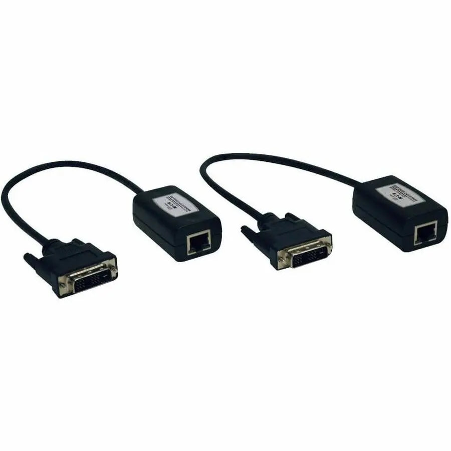 EATON Tripp Lite DVI Over Cat5/Cat6 Passive Video Extender Kit Transmitter Receiver 100' - 1 Input Device - 1 Output Device - 100 ft Range - 2 x Network (RJ-45) - 1 x DVI In - 1 x DVI Out - Full HD - 1920 x...  - B140-101