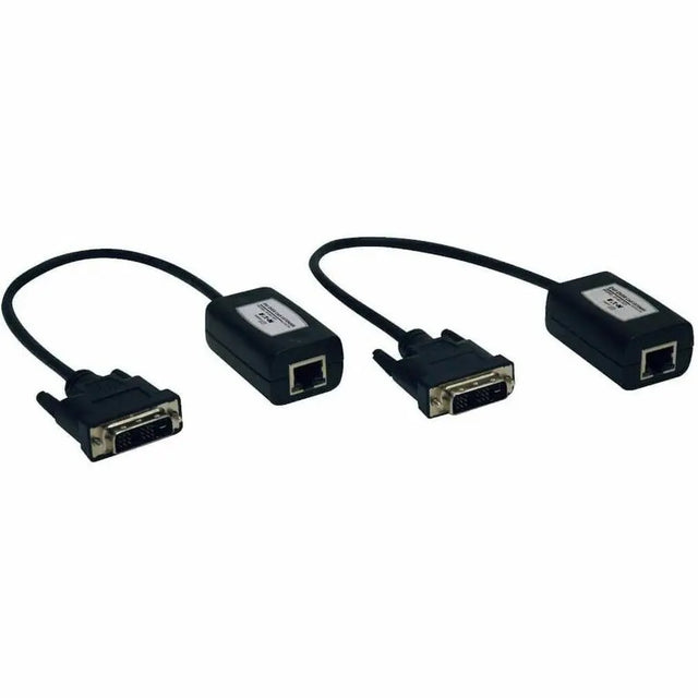 EATON Tripp Lite DVI Over Cat5/Cat6 Passive Video Extender Kit Transmitter Receiver 100' - 1 Input Device - 1 Output Device - 100 ft Range - 2 x Network (RJ-45) - 1 x DVI In - 1 x DVI Out - Full HD - 1920 x...  - B140-101