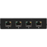 EATON Tripp Lite DVI Over Cat5/Cat6 Video Extender Splitter 4-Port Transmitter 200' - 1920x1080 at 60Hz - B140-004