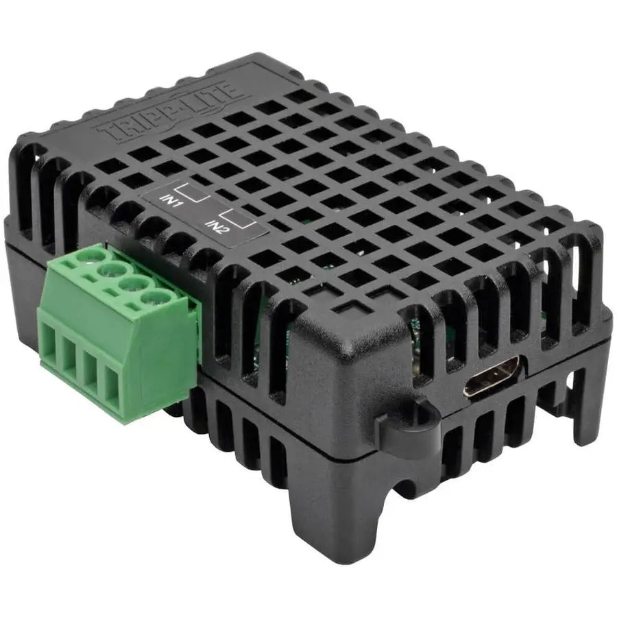 EATON Tripp Lite Environmental Sensor w/ Temperature Monitoring & Digital Outputs - TAA Compliant - E2MTDO