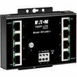EATON Tripp Lite Ethernet Switch Unmanaged 8Port Industrial Wallmount 10/100 Mbps - 8 Ports - Fast Ethernet - 10/100Base-T - TAA Compliant - 2 Layer Supported - 4 W Power Consumption - Twisted Pair - DIN Ra...  - NFI-U08-1