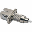 EATON Tripp Lite FC to SC 62.5/125 Adapter for Multi-Function Optical Fiber Cable Tester (M/F) - 1 x FC Network Male - 1 x SC Network Female - Silver - T020-001-SC62