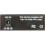 EATON Tripp Lite Fiber Optic 10/100/1000 to 1000BaseLX SC Gigabit Multimode Media Converter 2km 1310nm - 1 x Network (RJ-45) - 1 x SC Ports - 10/100/1000Base-T, 1000Base-FX - External - N785-001-SC