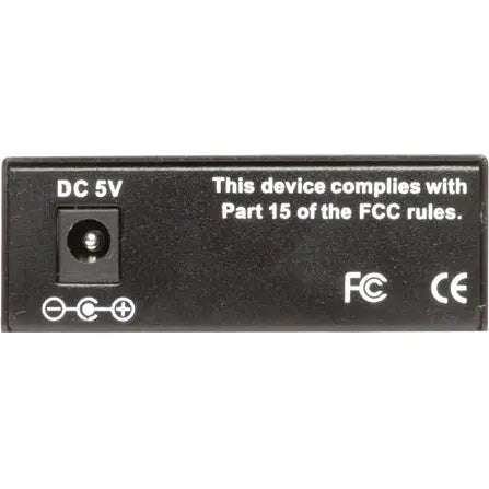 EATON Tripp Lite Fiber Optic 10/100/1000 to 1000BaseLX SC Gigabit Multimode Media Converter 2km 1310nm - 1 x Network (RJ-45) - 1 x SC Ports - 10/100/1000Base-T, 1000Base-FX - External - N785-001-SC