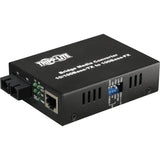Tripp Lite Fiber Optic 10/100BaseT to 100BaseFX-SC Multimode Media Converter 2km 1310nm - 1 x RJ-45 , 1 x SC Duplex - 10/100Base-TX, 100Base-FX - N784-001-SC EATON