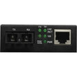 Tripp Lite Fiber Optic 10/100BaseT to 100BaseFX-SC Multimode Media Converter 2km 1310nm - 1 x RJ-45 , 1 x SC Duplex - 10/100Base-TX, 100Base-FX - N784-001-SC EATON