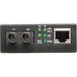 EATON Tripp Lite Fiber Optic 10/100BaseT to 100BaseFX-ST Multimode Media Converter 2km 1310nm - 1 x RJ-45 , 1 x ST Duplex - 10/100Base-TX, 100Base-FX - N784-001-ST