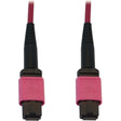 EATON Tripp Lite Fiber Optic Cable 100G MMF 50/125 OM4 12F MTP/MPO-PC F/F 20M - 65.62 ft Fiber Optic Network Cable for Network Device, Patch Panel, Switch - First End: 1 x MTP/MPO Network - Female - Second  - N845B-20M-12-MG