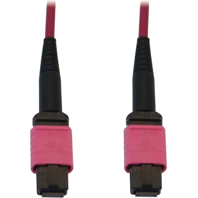 EATON Tripp Lite Fiber Optic Cable 100G MMF 50/125 OM4 12F MTP/MPO-PC F/F 20M - 65.62 ft Fiber Optic Network Cable for Network Device, Patch Panel, Switch - First End: 1 x MTP/MPO Network - Female - Second  - N845B-20M-12-MG