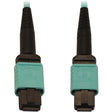 EATON Tripp Lite Fiber Optic Cable 40/100/400G MMF 50 OM3 12F MTP/MPO-PC F/F 10M - 32.81 ft Fiber Optic Network Cable for Network Device, Patch Panel, Switch - First End: 1 x MTP/MPO Network - Female - Seco - N844B-10M-12-P