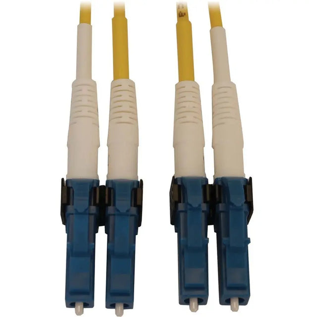 EATON Tripp Lite Fiber Optic Cable 400G Duplex Singlemode 9/125 LC/UPC OS2 M/M 4M - 13.12 ft Fiber Optic Network Cable for Network Device, Switch, Patch Panel - First End: 2 x LC/UPC Network - Male - Second - N370X-04M