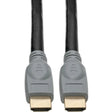 EATON Tripp Lite HDMI 2.0a Cable High-Speed 4:4:4 Color, 4K @ 60Hz M/M Black 25ft - 25 ft HDMI A/V Cable for Home Theater System, Tablet, Audio/Video Device, HDTV, Blu-ray Player, Chromebook, Projector, Mon...  - P568-025-2A