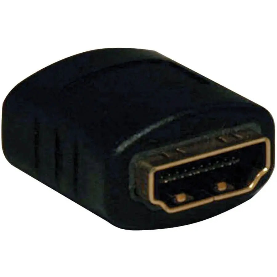 EATON Tripp Lite HDMI Compact Gender Changer Adapter Coupler HDMI Female / Female - 1 x HDMI Female Digital Audio/Video - 1 x HDMI Female Digital Audio/Video - Black - P164-000
