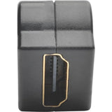 EATON Tripp Lite HDMI Coupler Keystone Panel Mount Angled All-in One F/F Black - 1 x HDMI Female Digital Audio/Video - 1 x HDMI Female Digital Audio/Video - Gold Plated Connector - Black - P164-000-KPA-BK