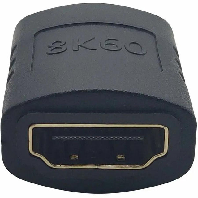 EATON Tripp Lite HDMI Coupler UHD 8K 60Hz 4:4:4 High Dynamic Range F/F Black - 7680 x 4320 Supported - Gold Connector - Gold Contact - Black - TAA Compliant - P164-000-8K6