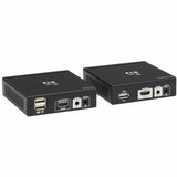 EATON Tripp Lite HDMI HDBaseT KVM Console Extender Over Cat6 2 USB IR 4K @ 30Hz - 1 Computer(s) - 1 Local User(s) - 230 ft Range - 4K - 3840 x 2160 Maximum Video Resolution - 2 x Network (RJ-45) - 3 x USB -...  - B013-HU-4K