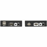 EATON Tripp Lite HDMI HDBaseT KVM Console Extender Over Cat6 2 USB IR 4K @ 30Hz - 1 Computer(s) - 1 Local User(s) - 230 ft Range - 4K - 3840 x 2160 Maximum Video Resolution - 2 x Network (RJ-45) - 3 x USB -...  - B013-HU-4K