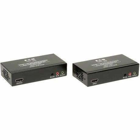 EATON Tripp Lite HDMI + IR + Serial RS232 over Cat5 Cat6 Active Video Extender TAA GSA - 3840 x 2160 4Kx2K UHD 1080p @ 24/30 Hz Up to 328 ft. - B126-1A1SR
