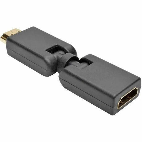 EATON Tripp Lite HDMI Male to Female Swivel Adapter Up / Down Angled Connector M/F - 1 x HDMI Digital Audio/Video Female - 1 x HDMI Digital Audio/Video Male - Black - P142-000-UD