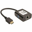EATON Tripp Lite HDMI over Cat5/Cat6 Active Extender Receiver Video Audio 1080p - 1 Output Device - 125 ft Range - 1 x Network (RJ-45) - 1 x HDMI Out - Full HD - 1920 x 1080 - Twisted Pair - Category 6 - TA...  - B126-1A0-U
