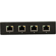 EATON Tripp Lite HDMI Over Cat5 / Cat6 Extender Splitter 4-Port Transmitter TAA - 1 Input Device - 5 Output Device - 200 ft Range - 4 x Network (RJ-45) - 1 x HDMI In - 1 x HDMI Out - Twisted Pair - Category...  - B126-004